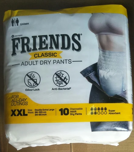 Classic friends Adult Diaper Pant XXL