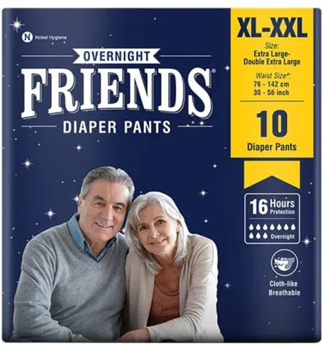 Overnight Friends Adults Diapers pant Xl- XXl Size