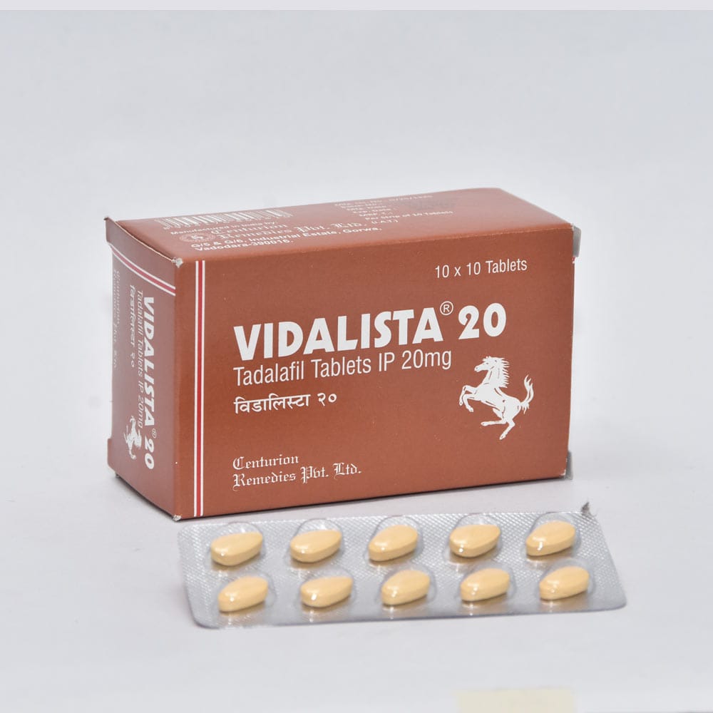 Vidalista 20mg Tablets