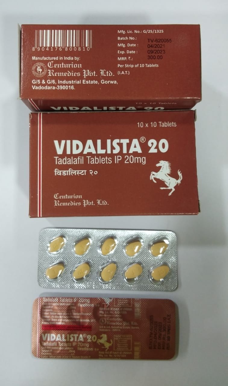 Tadalafil Tablets 20 mg