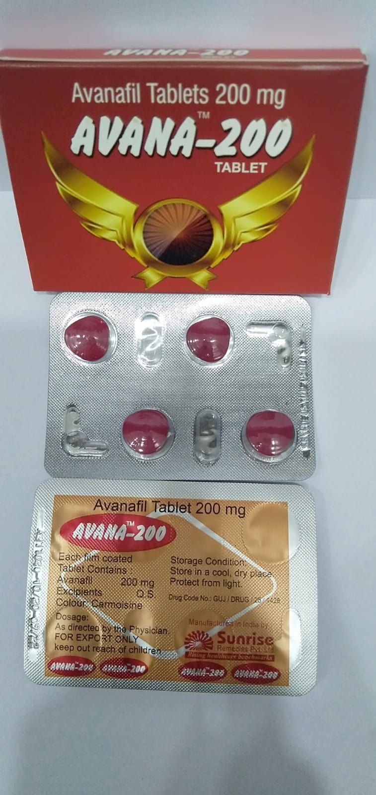 Avanafil Tablets