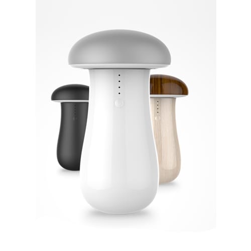 Mushroom Shape Power Bank With Night Lamp LED