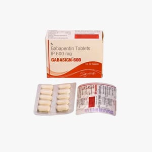 Gabasign 600mg Tablet