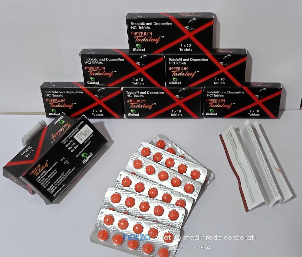 Tadalafil & dapoxetine HCL tablets