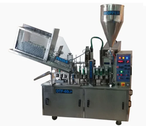 RIDDHI 40-100 Automatic Lami Tube Filling Machine, Capacity: 40-100 Tubes Per Minutes, 5 Kw