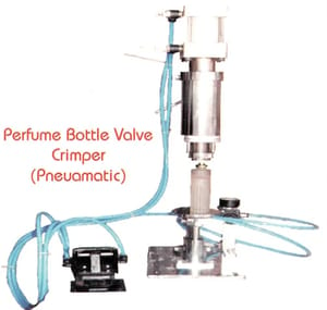 Semi-Automatic Perfume Valve Crimping Pneumatic Machine, Model Number: Rdpcm