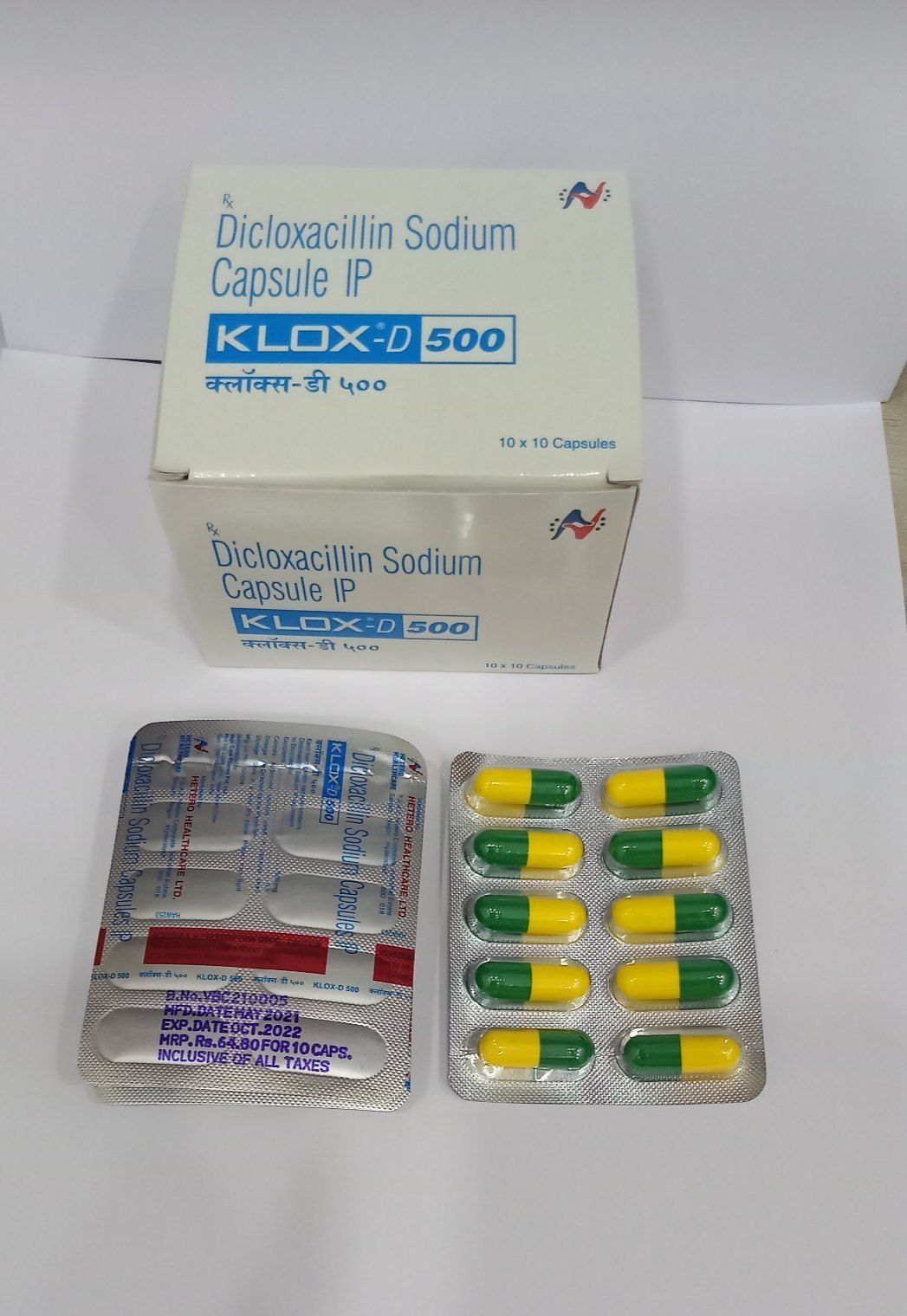 Dicloxacillin sodium capsule