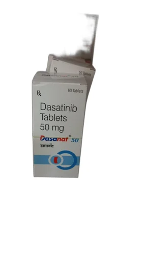 Dasanat Dasatinib 50 Mg Tablet, Natco, 60"s Bottle