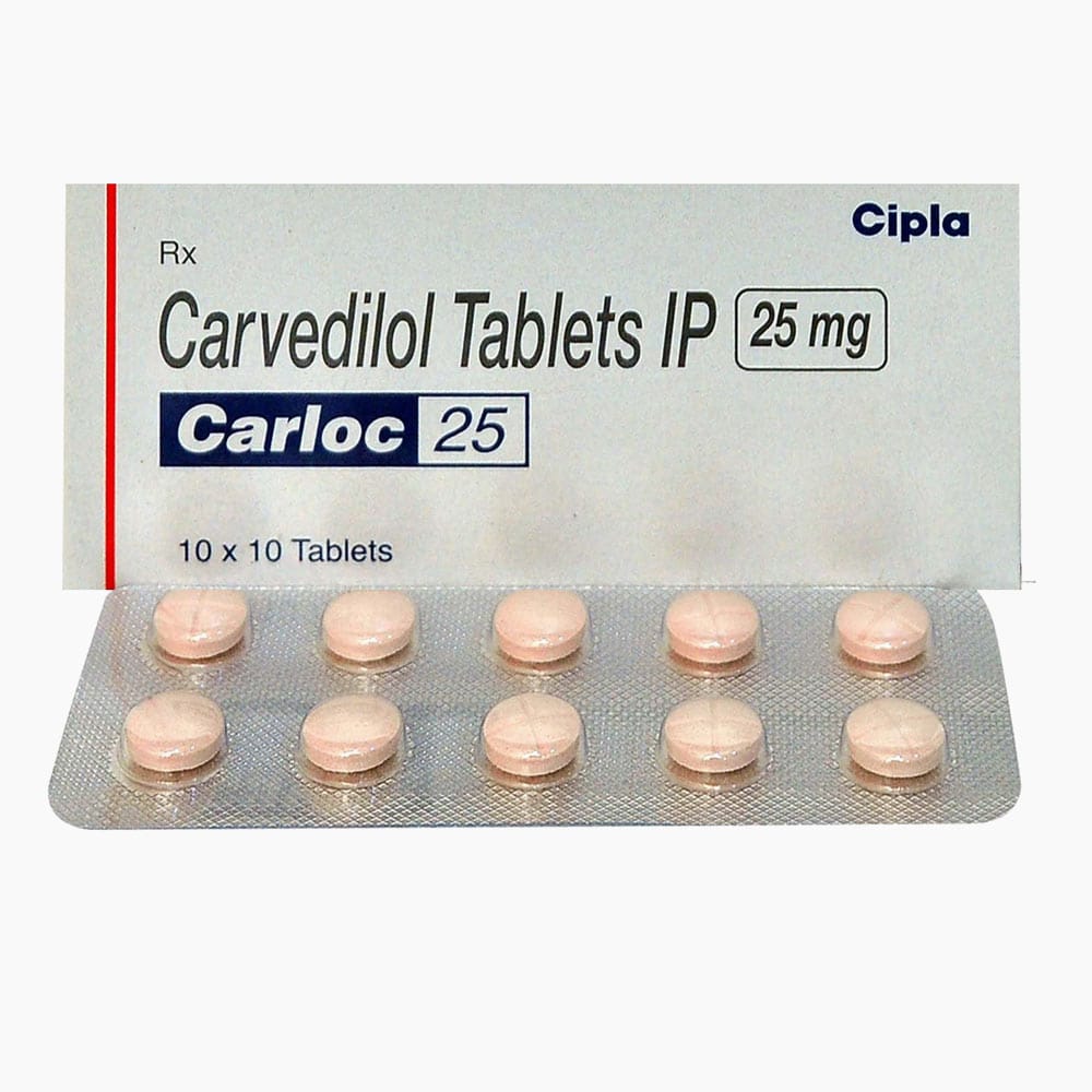 Carloc 25mg Tablet