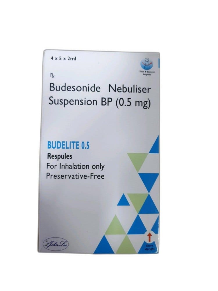 Budesonide Respirator Suspension 0.5ml, Form: Respules