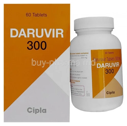 Daruvir 300mg Tablets, Packaging Size: Pack of 60 Tablet, Packaging Type: Bottle