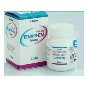 Tenvir EM Tablet, 30 tablets, Packaging Type: Strip