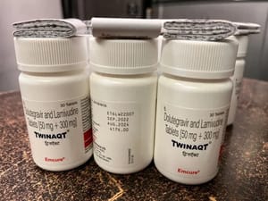 Twinaqt 300 mgTablet, 30 Tablets, Treatment: Hiv