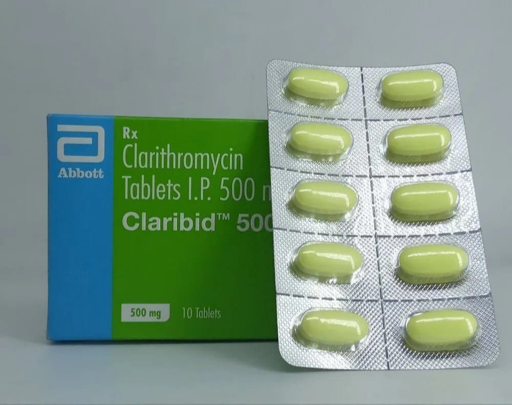 Clarithromycin 500mg Tablets