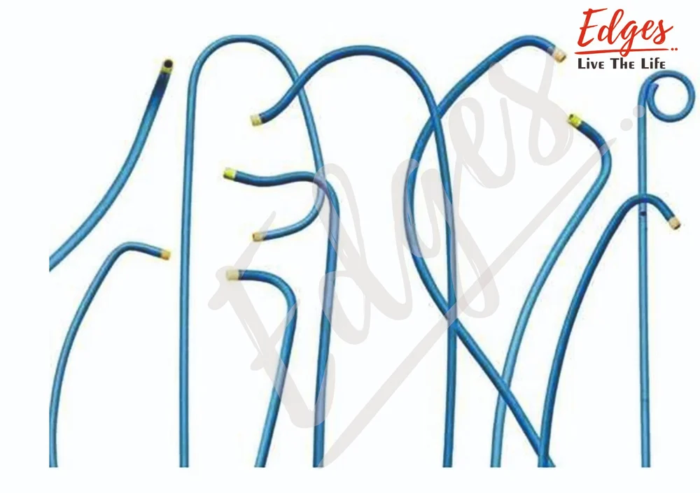 Pigtail 100 Cm Diagnostic Catheter For Hospital Size: Medium, Size: 6 Fr