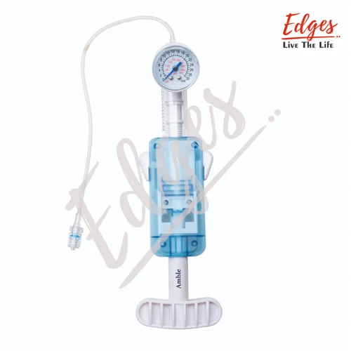 Surgical Equipments AMBLE- H Hybrid Type Inflation Device 30 ATM BAR, For Hospital