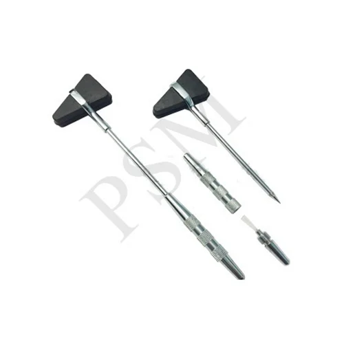 Brass Reflex Hammer With Pin Brush, Warranty: 6 Months