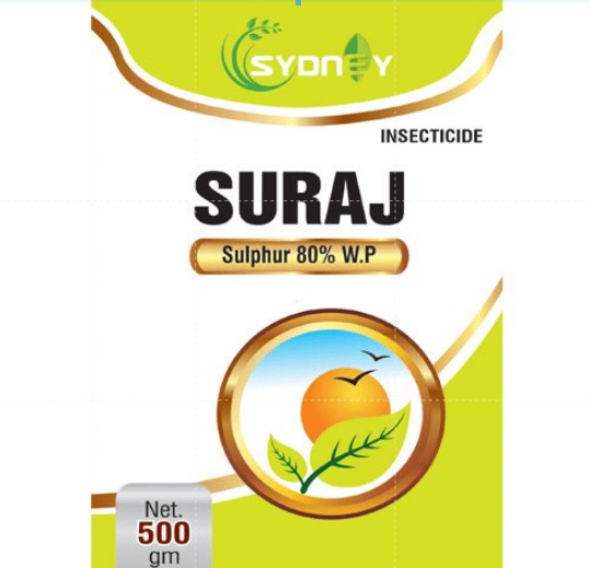 Sulphur 80% W.P. Insecticide