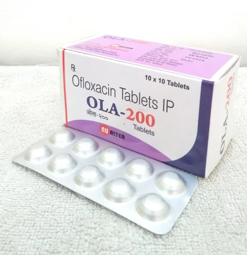 Ola-200 Ofloxacin Tablets, Prescription, Packaging Type: Blister