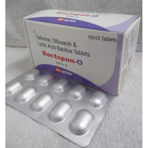 Cefixime Ofloxacin & Lactic Acid Bacillus Tablets