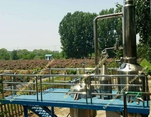 Flower Distillation Plant