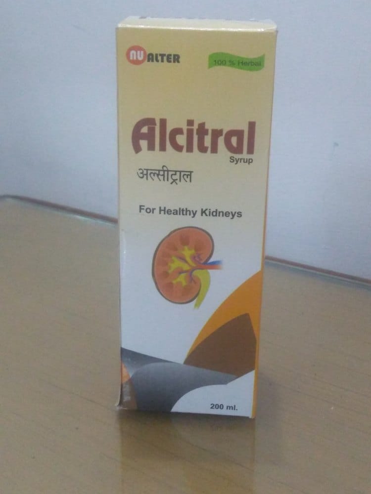 Alcitral Syrup Kidney Herbal Tonic, For Clinical, Prescription