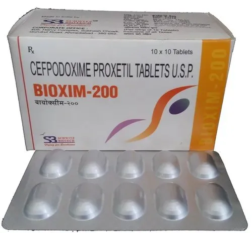 Cefpodoxime Proxetil, 10x10, Prescription