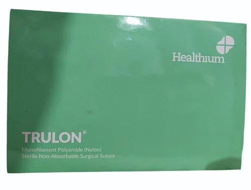 Trulon Monofilament Polyamide Sterile Non Absorbable Suture