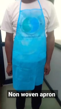 Plain Non Woven Apron, For Safety & Protection