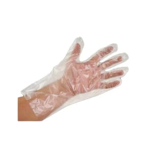 Plastic, PE Transparent Disposable Plastic Hand Gloves