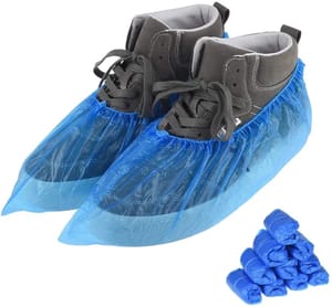 Plastic Disposable Surgical Shoe Cover, Quantity per pack: 100