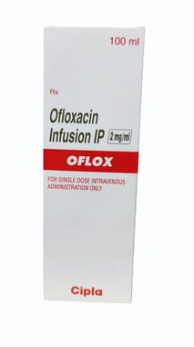 Ofloxacin infusion ip, 200 mg