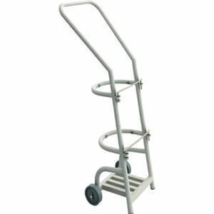 Hospital Oxygen Cylinder Trolley