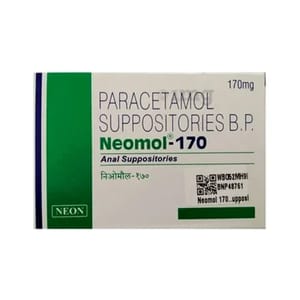 Paracetamol Suppositorie 170mg