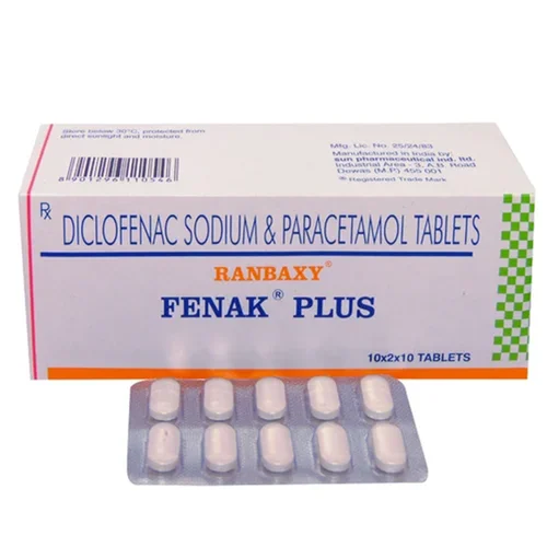 Diclofenac Sodium And Paracetamol Tablets