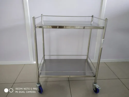 Gems Stainless Steel Ss Surgical Instrument Trolley, For Hospital, Size/Dimension: L 30 X W 20 X H 36 Inch