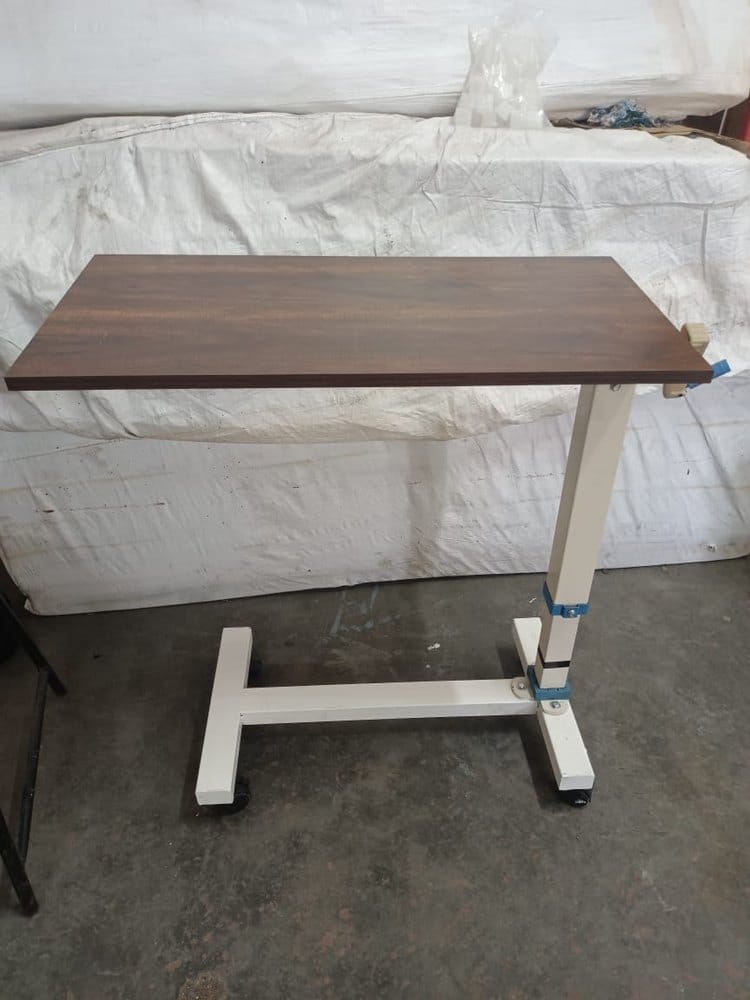 Gems Hospital Patient Food Table, Standard, Size: 750 X 400 X 750 cm