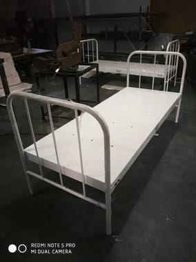 Mild Steel Covid-19 Isolation Beds, Polished, Size/Dimension: L 75 X W 36 X H 30 Inch