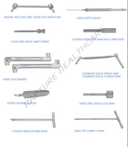 Large Fragment Orthopaedic Set