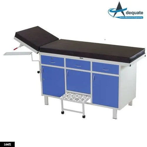 Examination Couch With Back Rest, For Hospital And Clinic, 2