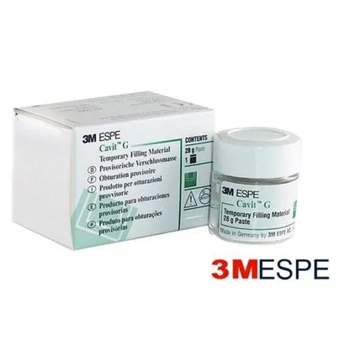 3m ESPE Cavit G 28 Gram Jar Gray Temporary Filling Material