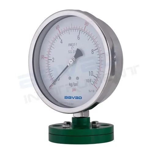 4 inch / 100 mm Chemical Sealed Pressure Gauge