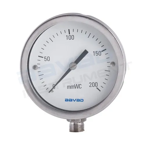 Compact Capsule Pressure Gauge