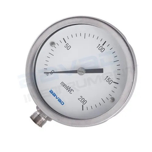 4 inch / 100 mm Capsule Pressure Gauge