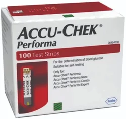 Accuchek Performa Glucometer Strips 100 T