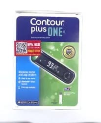 Contour Plus One Glucometer Kit with 10 Strips