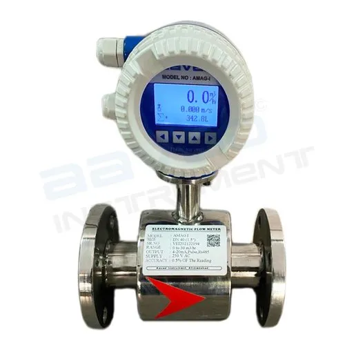 AAVAD Stainless Steel Digital Milk Flow Meter, For Industrial