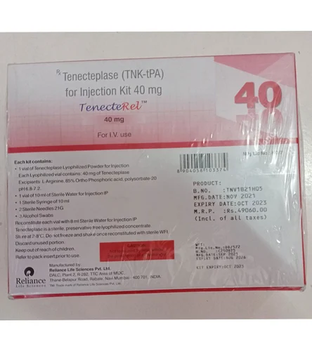 Tenecteplase 40mg Injection