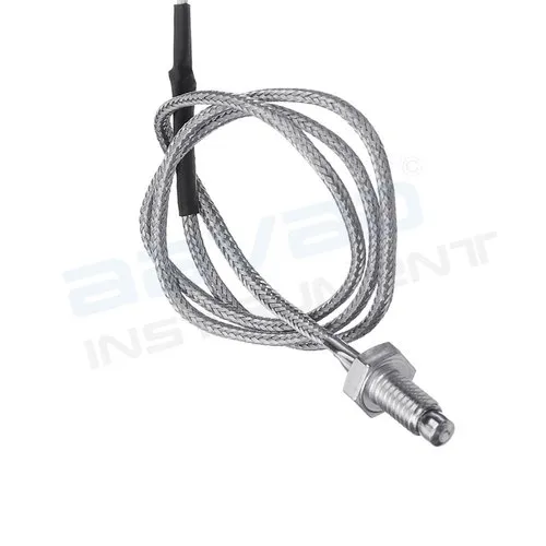 Breaded Wire J Type Thermocouple, 0 To 400 Deg C