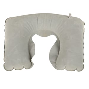 Grey Adults Travel Neck Pillow, Size/Dimension: 10 * 10 * 6, Size: Portable